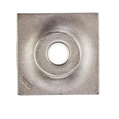 Milwaukee Micro 1-1/8" Hex Demo 8" x 8" Tamper Plate, 48-62-4055