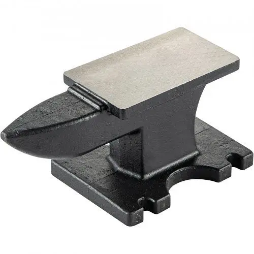 VEVOR Deluxe Cast Wrought Iron Anvil, 25 Lbs(11kg) Single Horn Anvil 6.8 x 3.5" Countertop and Stable Base, TZHSBBDDW...