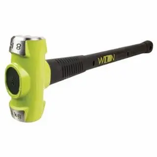 Wilton B..S.H Unbreakable Handle Sledge Ball Peen Hammer, 8 Lb Head, 30 Ergonomic Handle, 20830