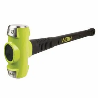 Wilton B..S.H Unbreakable Handle Sledge Hammer, 8 Lb Head, 36 Ergonomic Handle, 20836