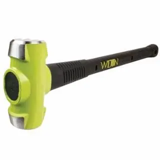 Wilton B..S.H Unbreakable Handle Sledge Hammer, 6 Lb Head, 24 Ergonomic Handle, 20624