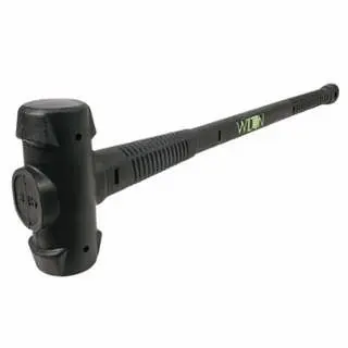 Wilton Dead Blow Claw Hammer, 8 Lb Head, 30 Handle, High-Carbon Steel/Vulcanized Rubber, Gray, 55830