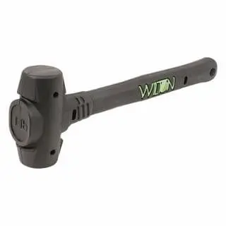 Wilton Dead Blow Hammer, 1.5 Lb Head, 1 1/2 Face, 14 Handle, Black, 55114