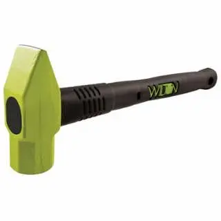 Wilton Enhanced B..S.H Unbreakable Handle Cross Pein Sledge Hammer, 2Lb, 16 Rubber & Steel Handle, 30216