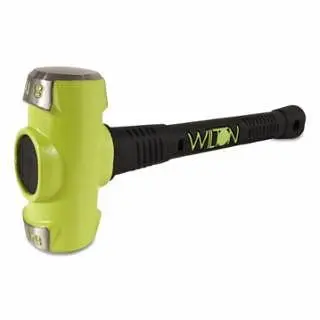 Wilton Pro-Series B..S.H Unbreakable Handle Sledge Hammer, 8 Lb Head, 16 Ergonomic Handle, 20816