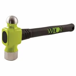Wilton Unbreakable Ball Pein Framing Hammer, Unbreakable Handle, No-Slip Grip, 18 , Drop Forged Steel, 32 Oz Head, 33214