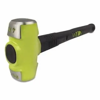 Wilton Visible B..S.H Unbreakable Handle Sledge Hammer, 6 Lb Head, 16 Ergonomic Handle, 20616