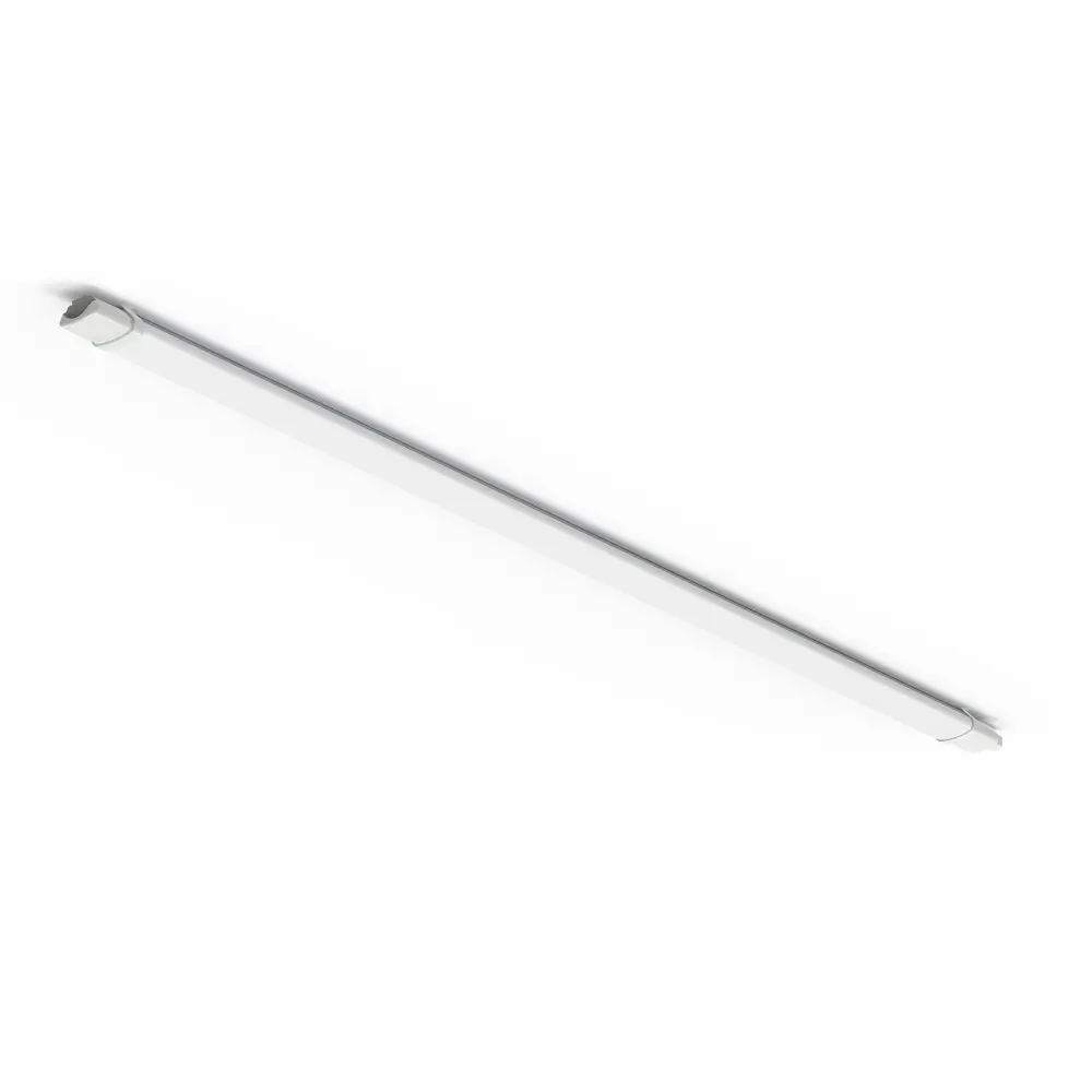 4lite Indoor Or Outdoor Single LED Fully Weatherproof Batten 6ft/1800mm Length IP65 25w 3400lm Polycarbonate Body Crisp White