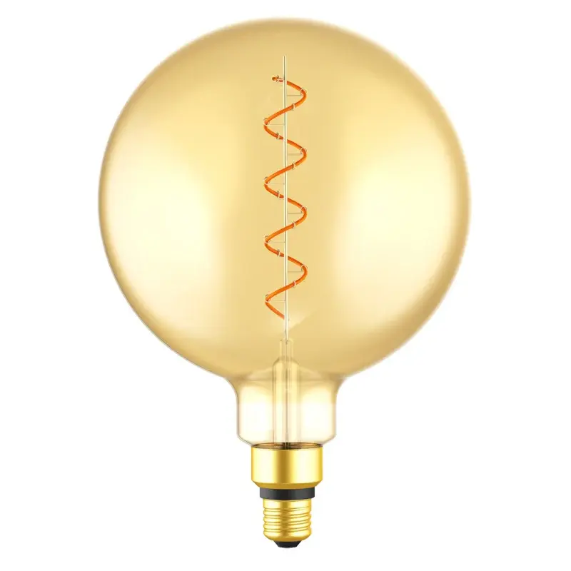 Giant Amber Globe Light Bulb G200