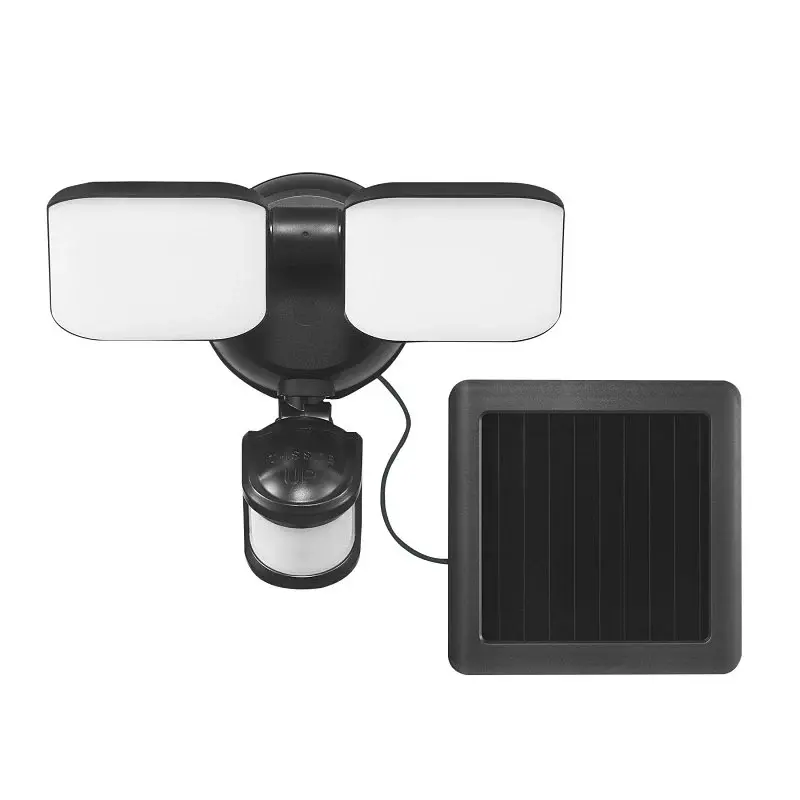 globe 17000211 Security Light, LED Lamp, Daylight, 1100 Lumens, 4000 K Color Temp, Charcoal Fixture