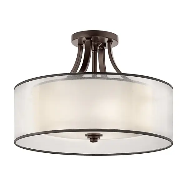 Lacey 4 Light Ceiling Airy - Mission Bronze