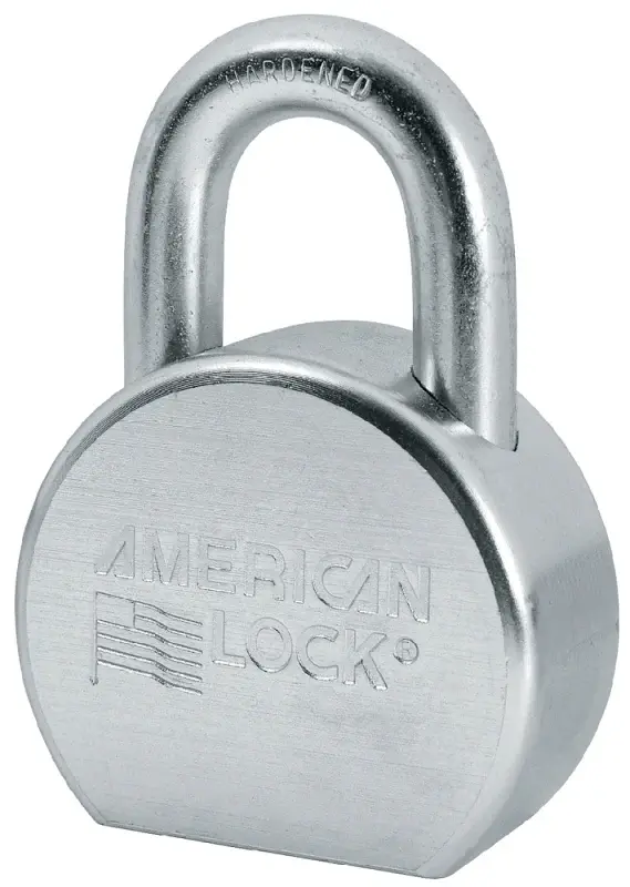 American Lock A700KA#27334 Padlock, Keyed Alike Core, 7/16 Dia Shackle, 1-1/16 H Shackle, Boron Steel Shackle