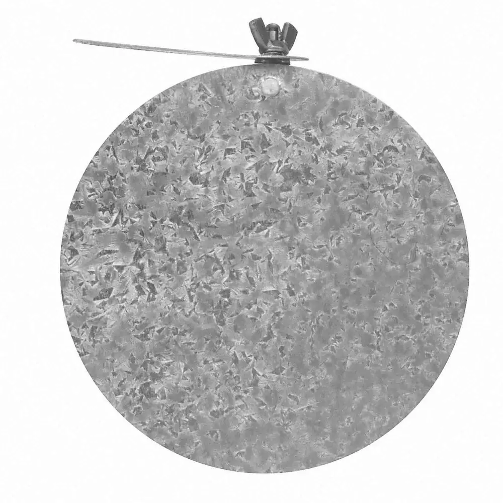 Round Galvanized Damper Vital, 4"