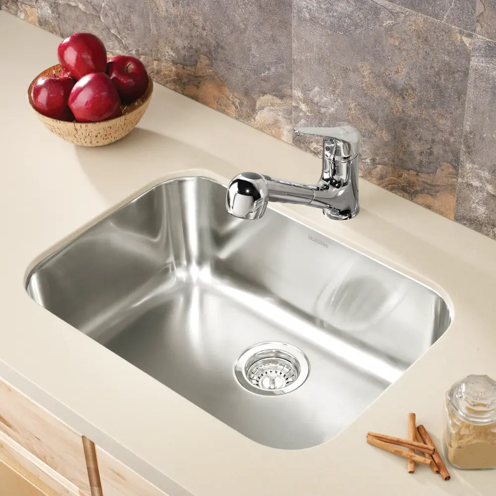 ESSENTIAL U 1 one-only bowl undermount sink