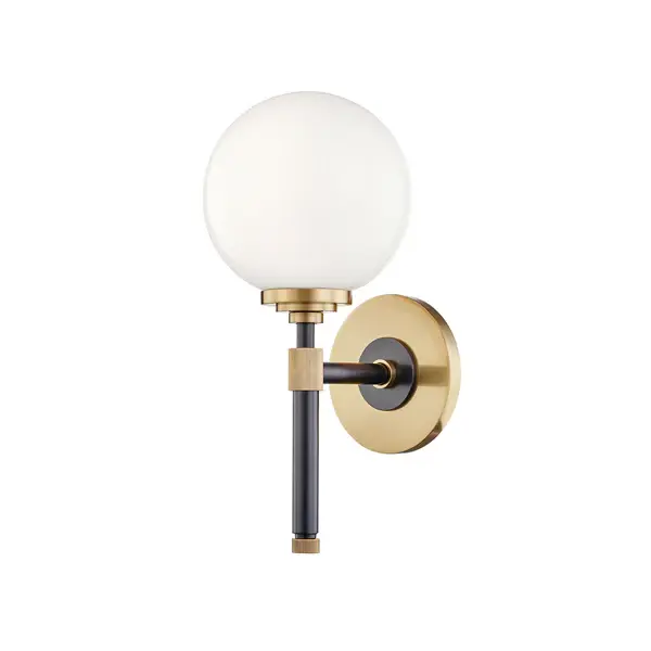 Bowery 1 Light Bath Bracket - Steel