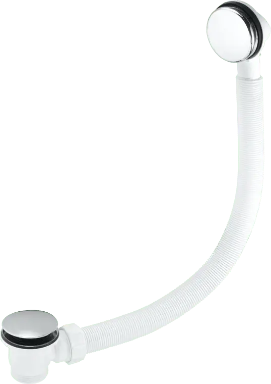McAlpine Chrome Plated Combined Clicker Bath Waste & Overflow Centre Pin 1.5'' CBWF70CB