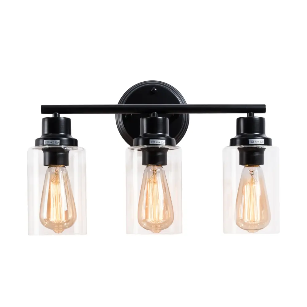 Water Saving Maxax Vanity Portable Fixture, 3 Lights Bathroom Wall Sconces #MX07