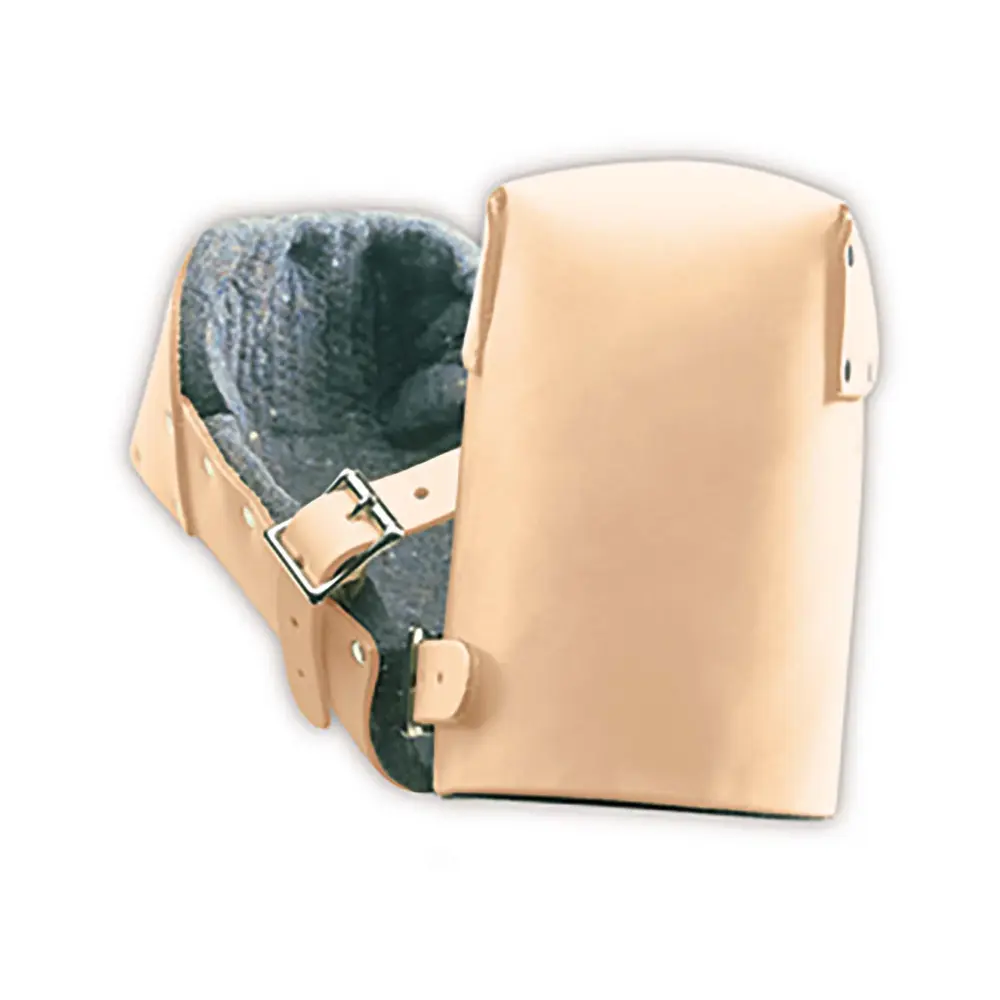 Heavy-Duty Leather Kneepads, Beige