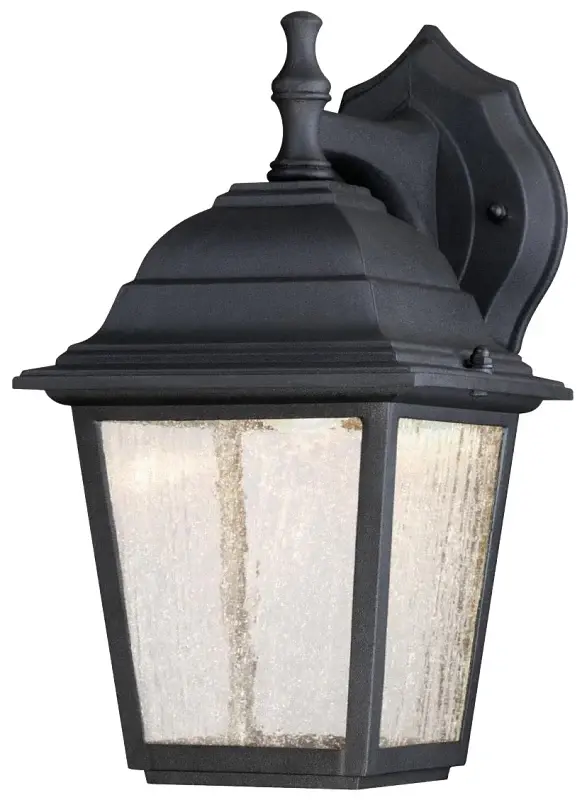 Westinghouse 6400100 Outdoor Wall Fixture, 120 V, 9 W, LED Lamp, 630 Lumens, 3000 K Color Temp, Aluminium Fixture