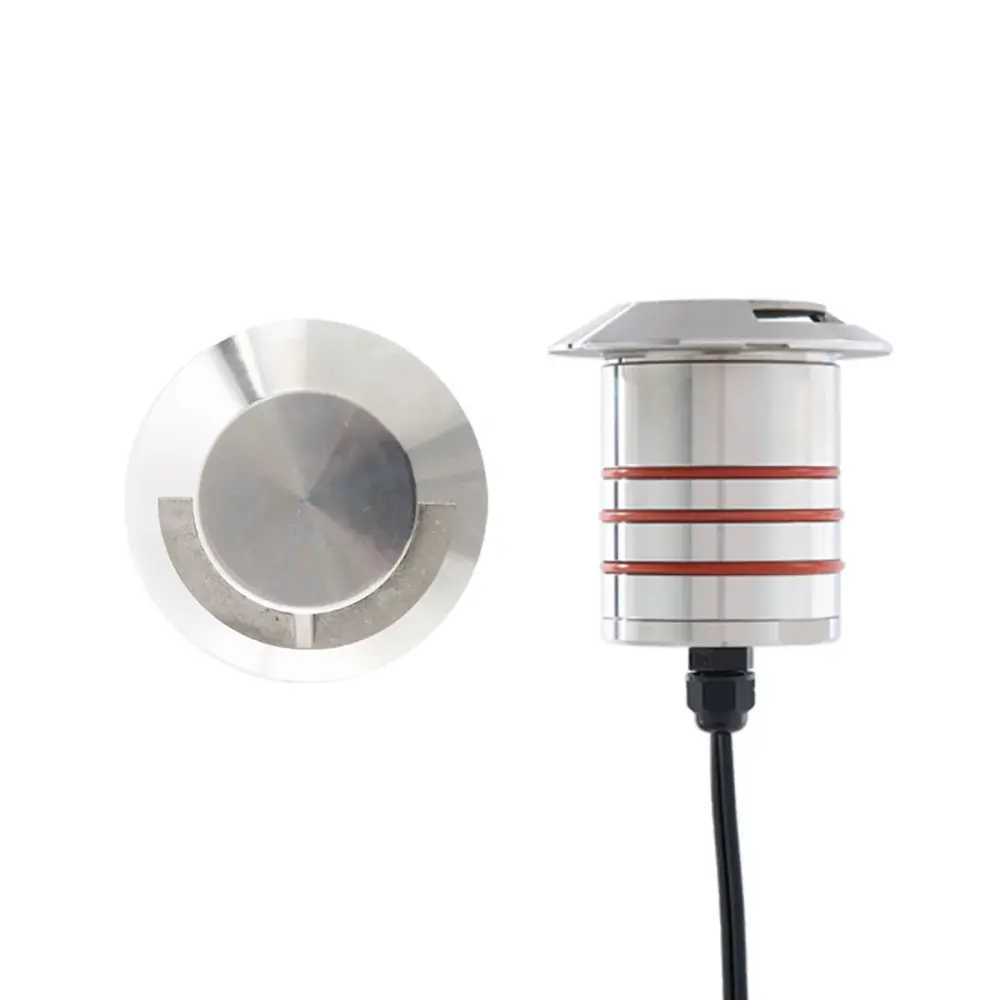 WAC Landscape Lighting Mini Ground Well Buoyant 2IN Single Direction 2700K LED 2091-27SS