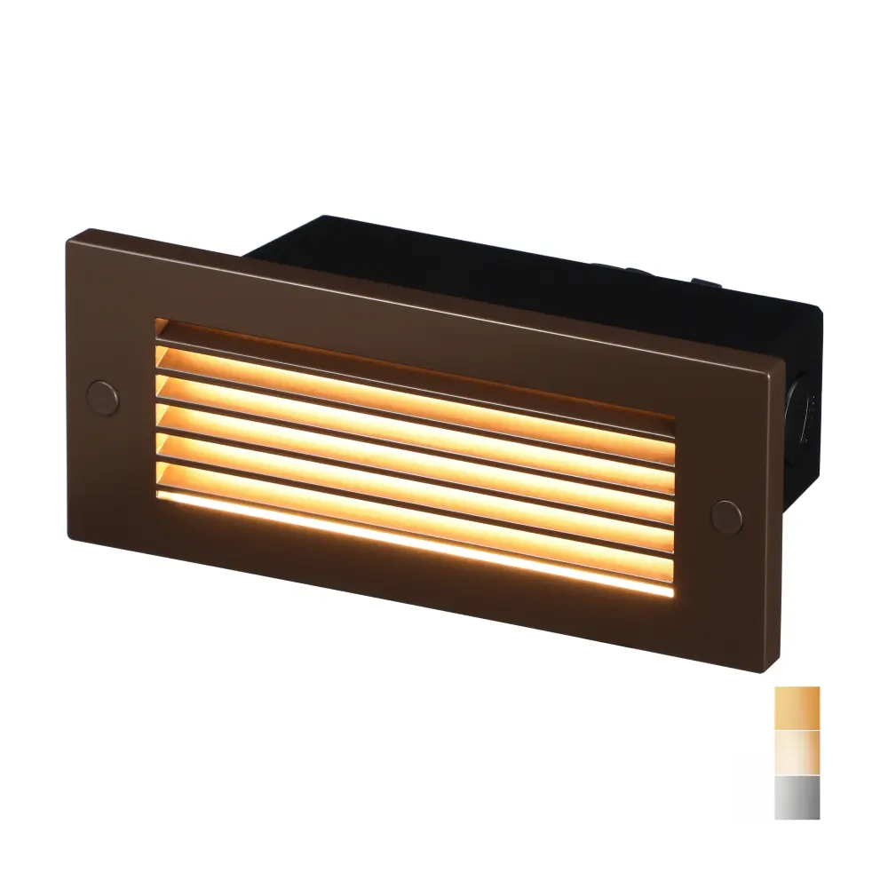 ZincTech 277V Commercial Louvered Step & Deck Airy - Adjustable Color Temperature