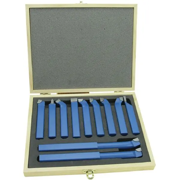 Palmgren Reflective 5/8" Carbide Lathe Tool Bit Set, 9684532