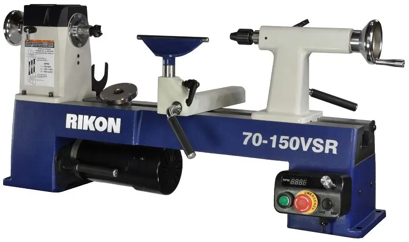 RIKON Instant 12" x 16" VSR Midi Lathe, 70-150VSR