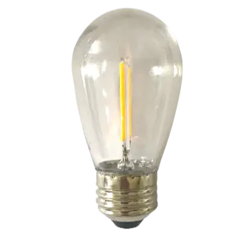 Bulbs - S14 E26 LED Filament Bistro Lights Outdoor Security