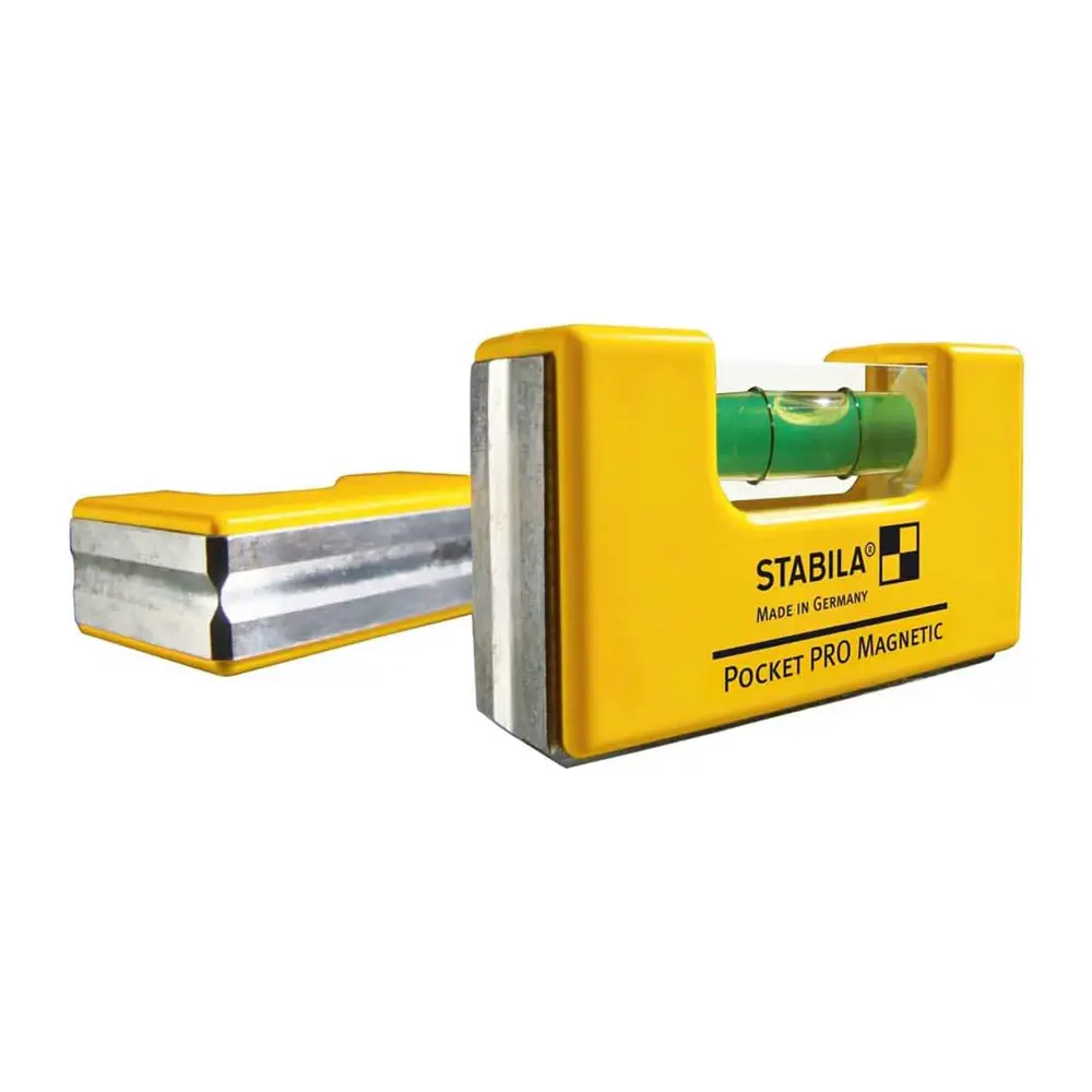 Aluminum I-Beam PRO Pocket Level Case, Magnetic