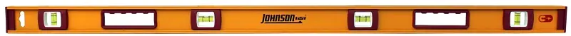Johnson 1234-4800 I-Beam Level, 48 L, Magnetic, Aircraft-grade