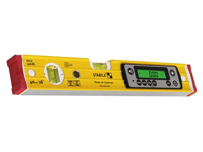Stabila TECH 196 DL Led Spirit Level 40cm