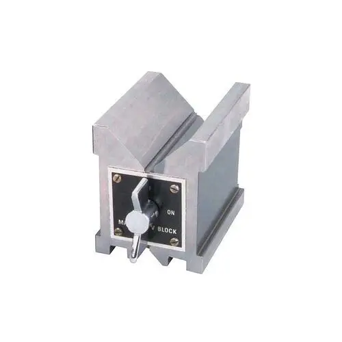 STM Ultra-Strong 3-3/16"x2-3/8"x3-3/4" Magnetic V-Block, MVB/5P, 231090