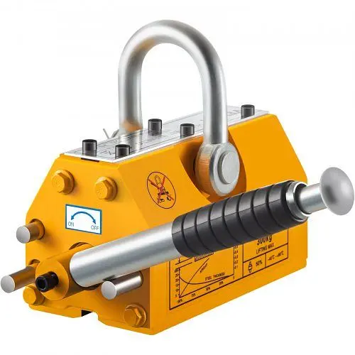 VEVOR 300 KG Carbon Steel Magnetic Lifter Heavy Duty Crane Hoist Lifting Magnet, 300KGYCXP00000001V0