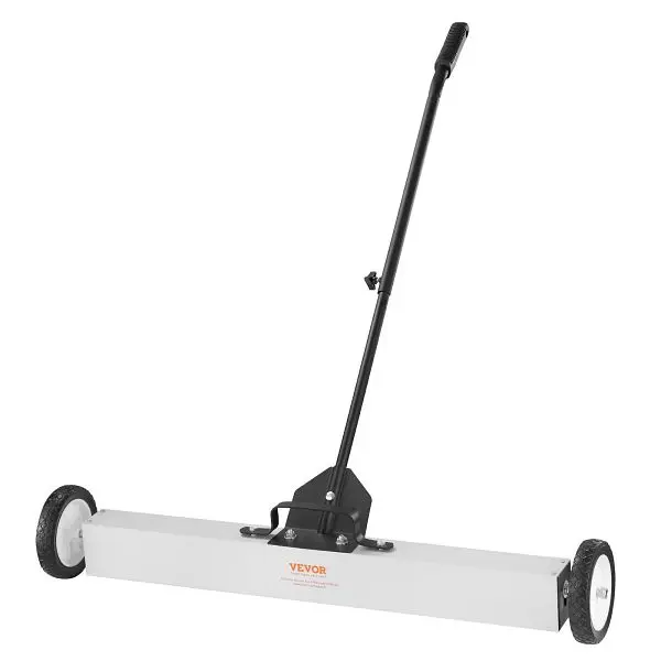 VEVOR 55Lbs Rolling Magnetic Sweeper Wheels,Push-Type Magnetic Pick Up Sweeper, TLSCXQSQT36558SE0V0