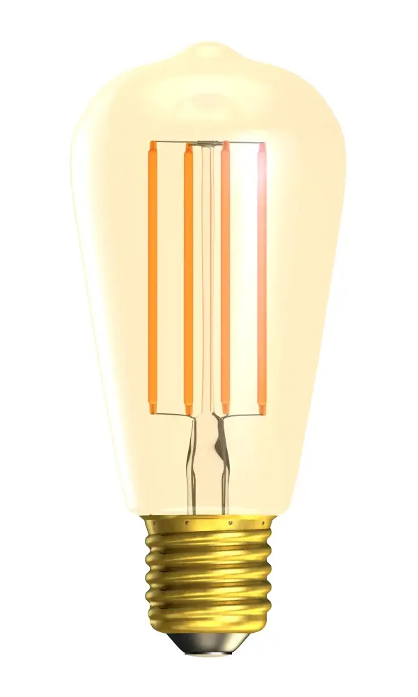 LED Dimming Antique Filament 4W E27 Gold 2000K Bell
