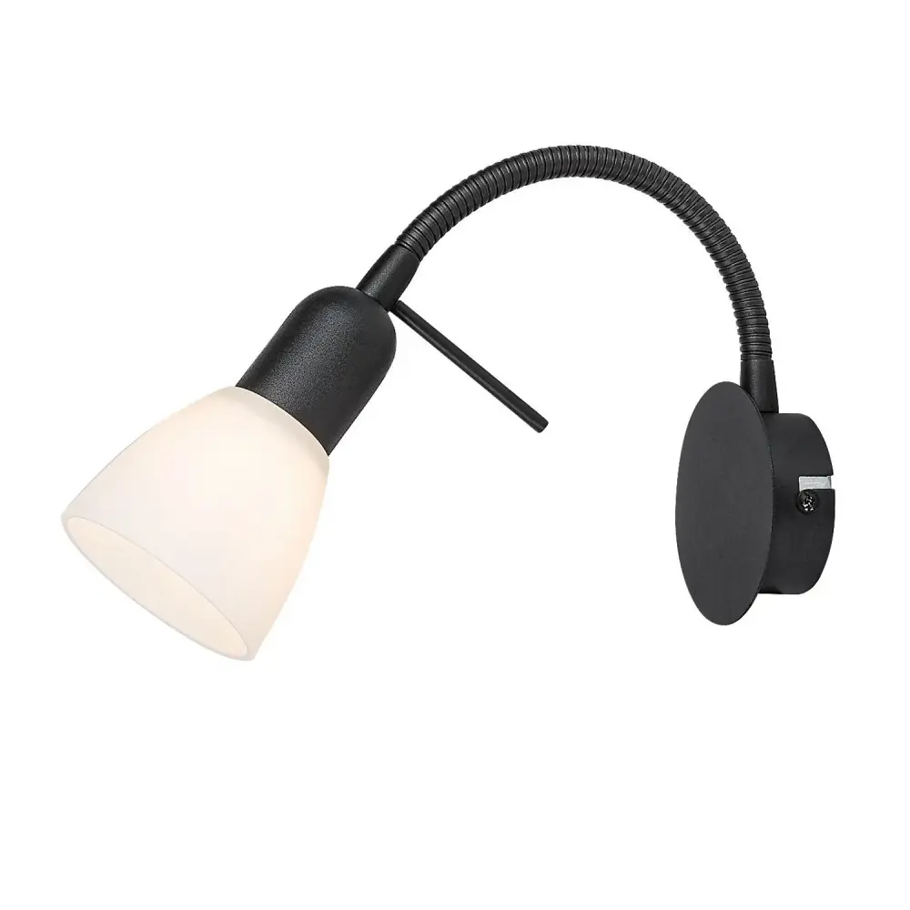 Rabalux wall lamp, spot, E14 bulb thread, IP20, midnight, Soma