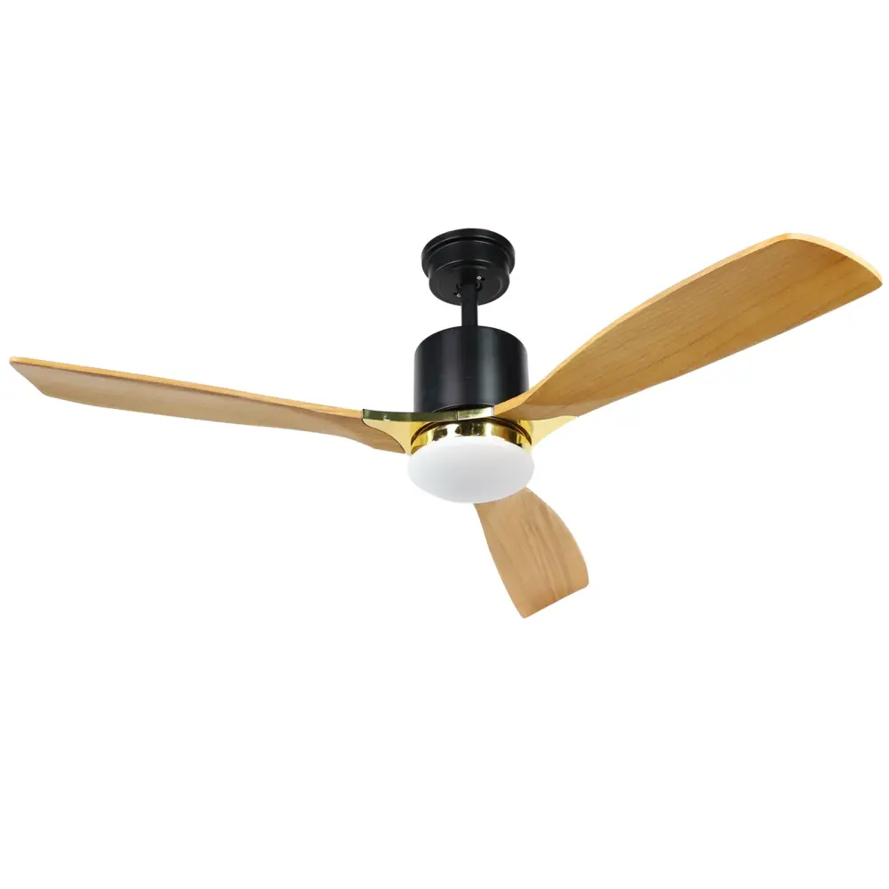 CAD 52 . Intergrated LED Indoor Sand Nickel Ceiling Fan Portable