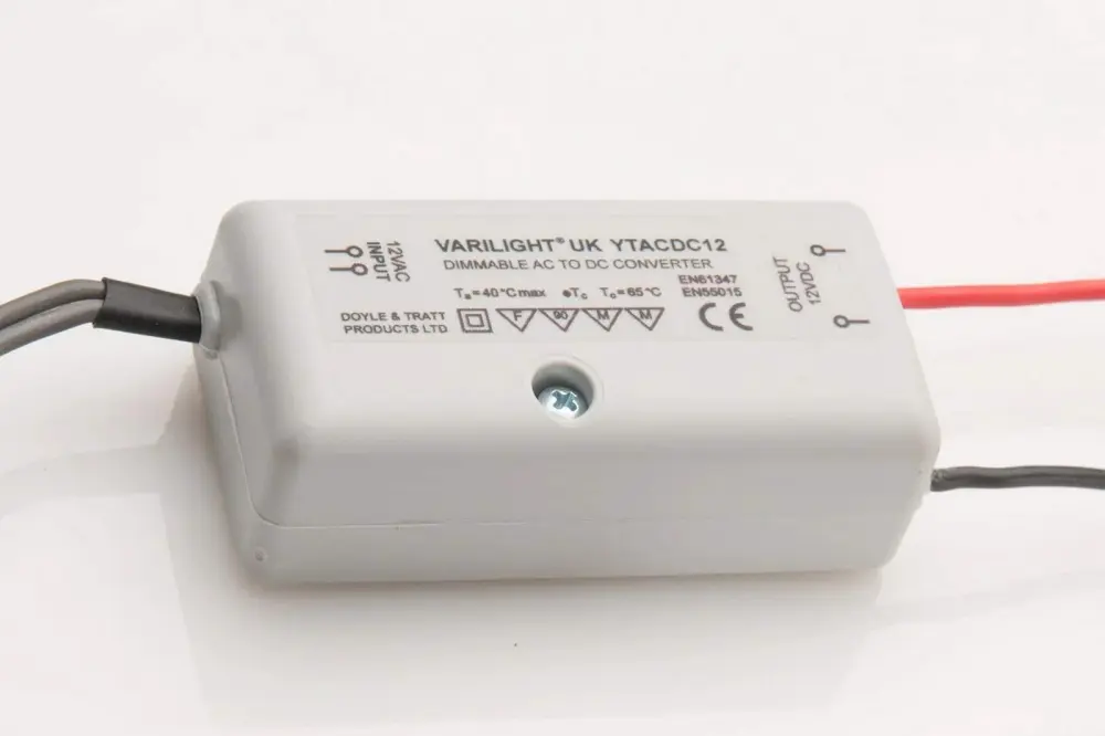 Varilight AC to DC Dimmable Converter LED strip ( employ Dimmable LV Transformers) YTACDC - 3-Pack