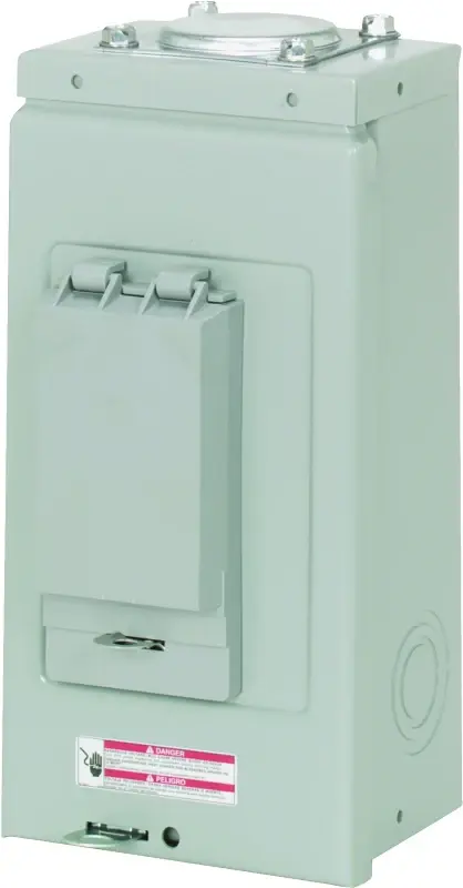 Cutler-Hammer CH CH2L70RP Load Center, 70 , 2 -Space, 4 -Circuit, Major Lug, NEMA 3R Enclosure