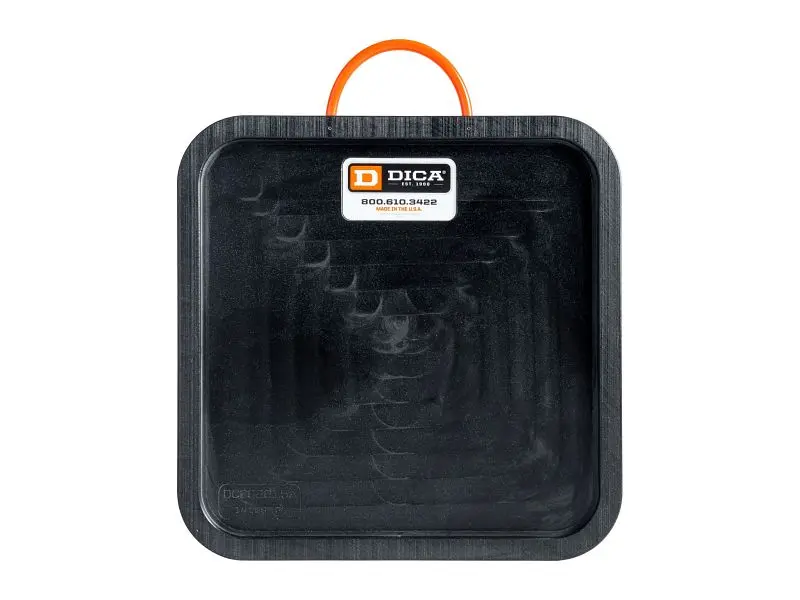 Dica Convertible Outrigger Pad 24"x24"x1.5", 4-Sided Cavity Pad, DC2424-1.5