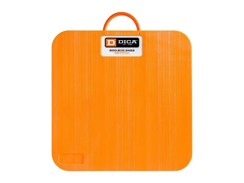 Dica Outrigger Pad 24"x24"x2", Orange, D2424-2-O