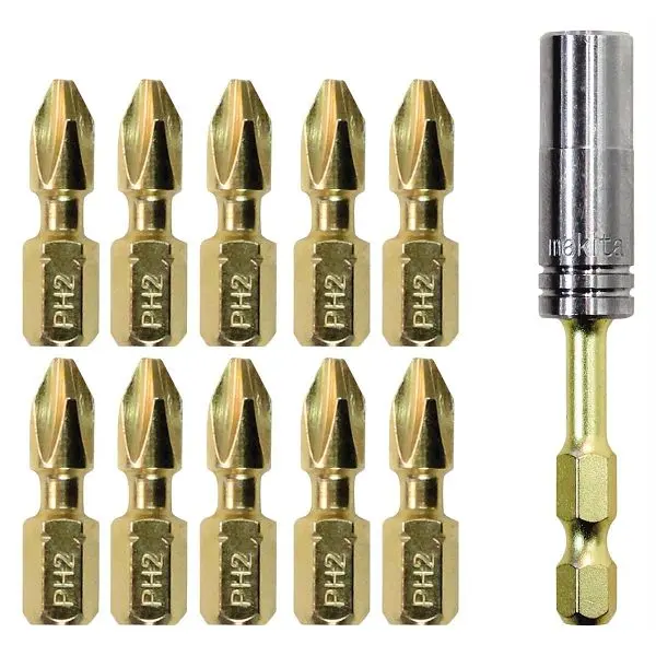 Makita Torsion Magnetic Driver Bit 11-Piece Set, B-35112