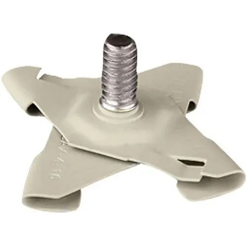 Panavise CCTV T - Bar Ceiling Clip Base - White, 863W