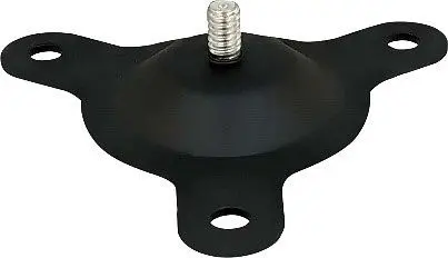 Panavise CCTV Tri - Foot Base - Midnight Black, 860