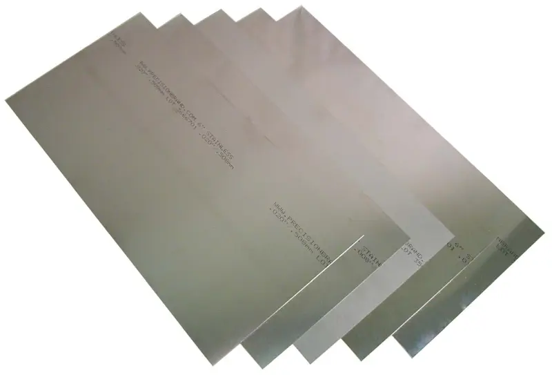 Precision Brand 0.031" Type 316 Stainless Tool Steel Branded® Shim Stock 12" x 24" Flat Sheets (Box 2), 22852
