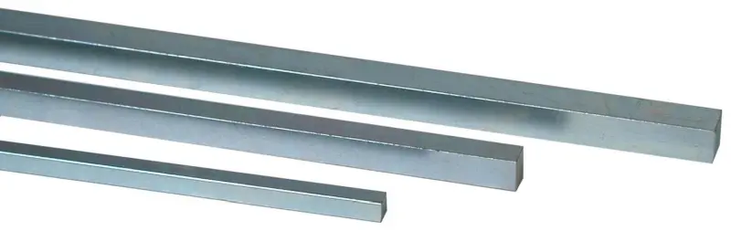 Precision CSA-Approved Brand 10mm x 12mm Stainless Carbon Steel Metric Keystock, 1 Meter Length, 53331 Precision Brand