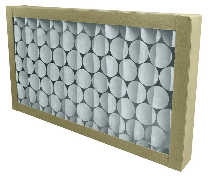 RIKON Disposable Outer Filter 9-1/2X16-1/2" X 2" SEP Pleated Filter Merv 8 62-400, 62-901F