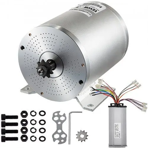 VEVOR Brushless Electric Motor Regulationler 48V 2000W BLDC Go Kart Bracket, ZLDJWS2KW48VDZDKZV9