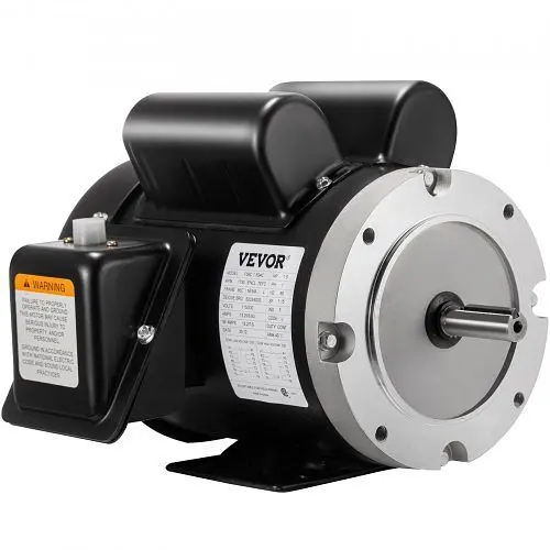 VEVOR 1.5 Hp Electric Motor 56C Frame Single Phase TEFC 115/230 V 141556C, DJS141556C0000001V6