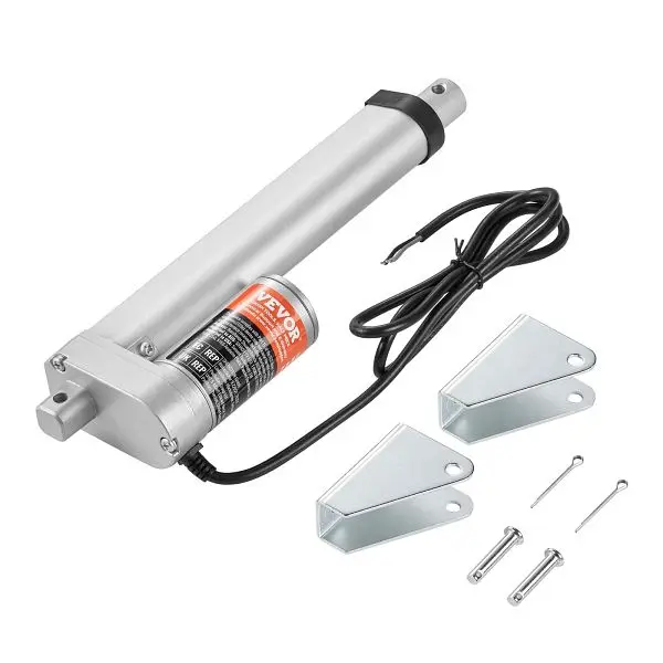 VEVOR Glow Linear Actuator 12V, 6" High Speed 0.55" /s Linear Actuator, 220lbs/1000N, Mounting Bracket and IP54 ...